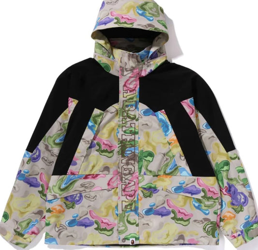 BAPE ART CAMO SNOWBOARD JACKET MENS