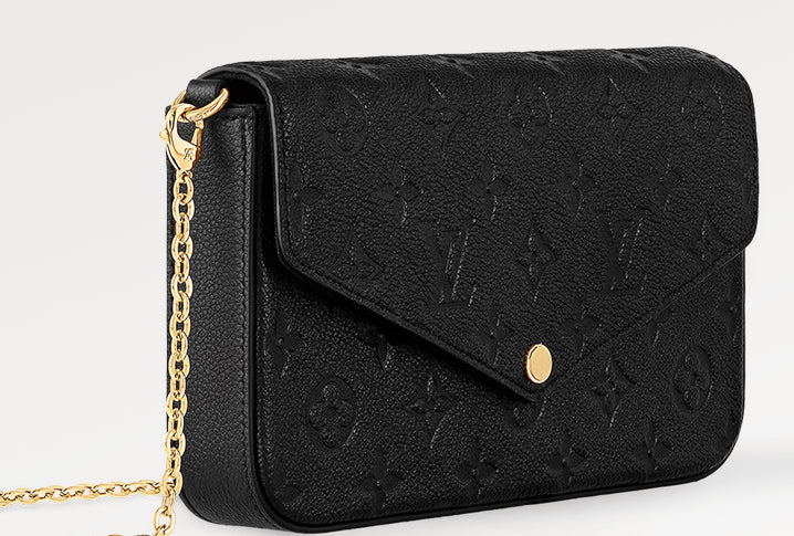 LOUIS VUITTON Félicie Pochette Black