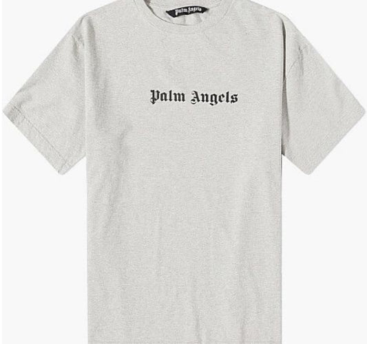 PALM ANGELS
Grey Slim Fit T-Shirt