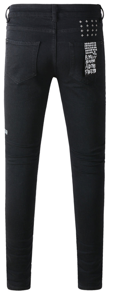 Black KSUBI Jeans Van Winkle Black Rebel