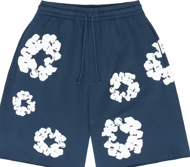 Denim Tears The Cotton Wreath Shorts
Navy