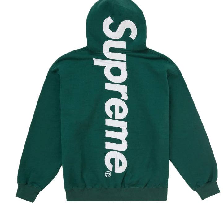 Supreme Satin Applique Hooded Sweatshirt (FW24)
Dark Green