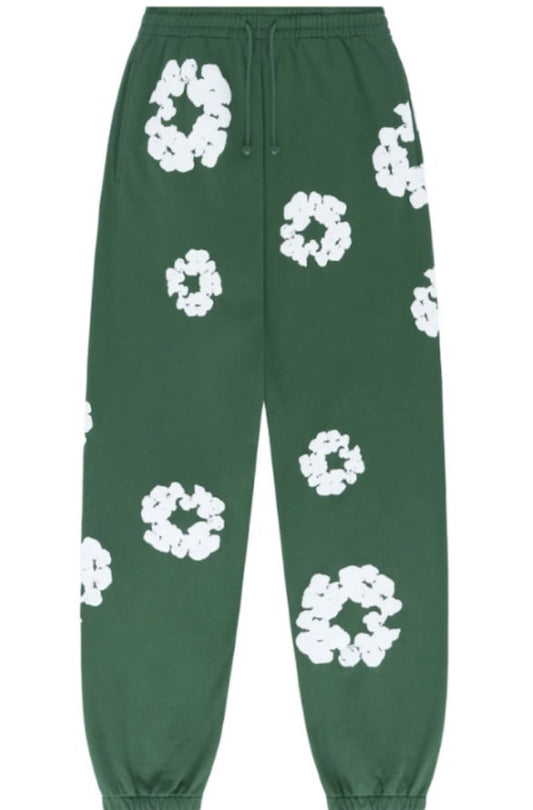 Denim Tears The Cotton Wreath Sweatpants Green