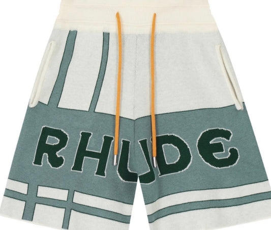 RHUDE PALM KNIT SHORTS