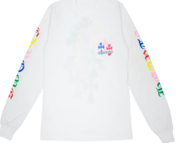 Chrome Hearts Multi Color Cross Cemetery L/S T-shirt