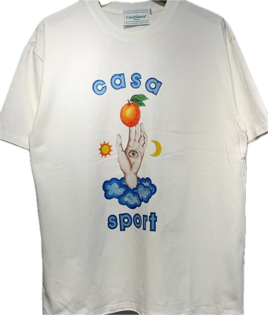 CasaSport Eye Hand Tee White