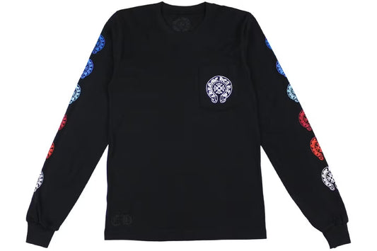 Chrome Hearts Multi Color Horse Shoe L/S T-shirt
Black