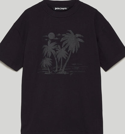 PALM TREES T-SHIRT Black