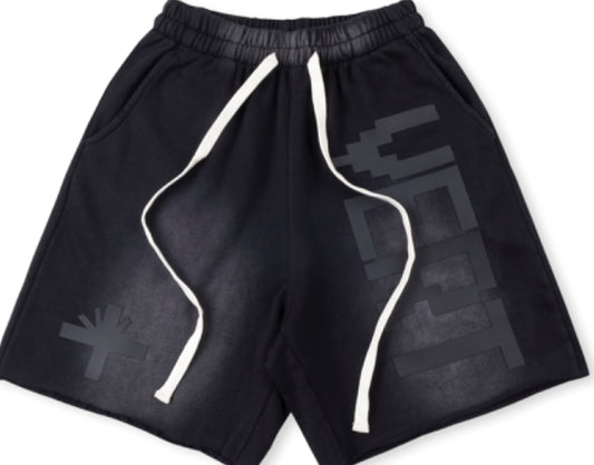 Vertabrae Logo Shorts Black