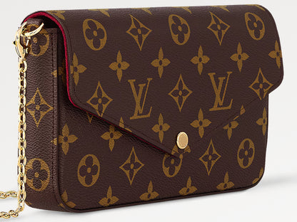 LOUIS VUITTON Félicie Pochette BROWN