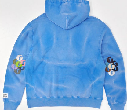 Gallery Dept. Multi G Patch Hoodie Blue