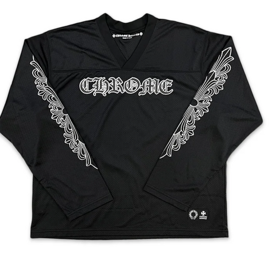 CHROME HEARTS

SPORTS MESH LONG SLEEVE WARM UP JERSEY “BLACK”