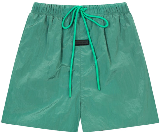 ESSENTIALS
Crinkle Nylon Running Short Mint Lead