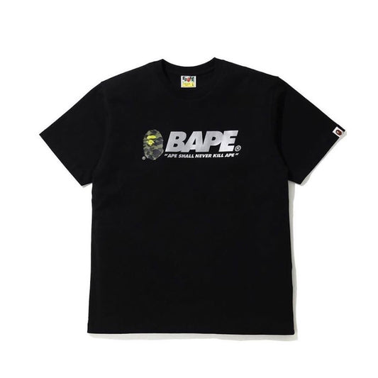 APE SHALL NEVER KILL APE BAPE TEE Black