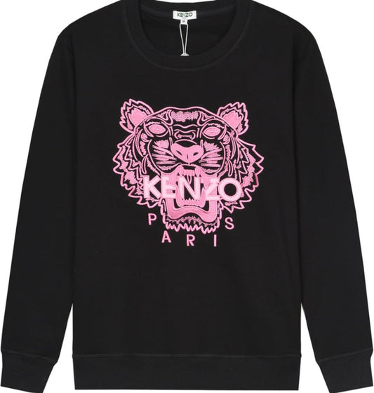 KENZO TIGER SWEATSHIRT Black/Pink