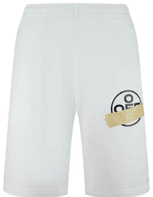 Off-White Tape Arrows Sweatshort White/Beige