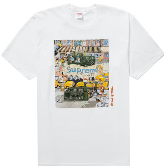 Supreme Manhattan Tee White