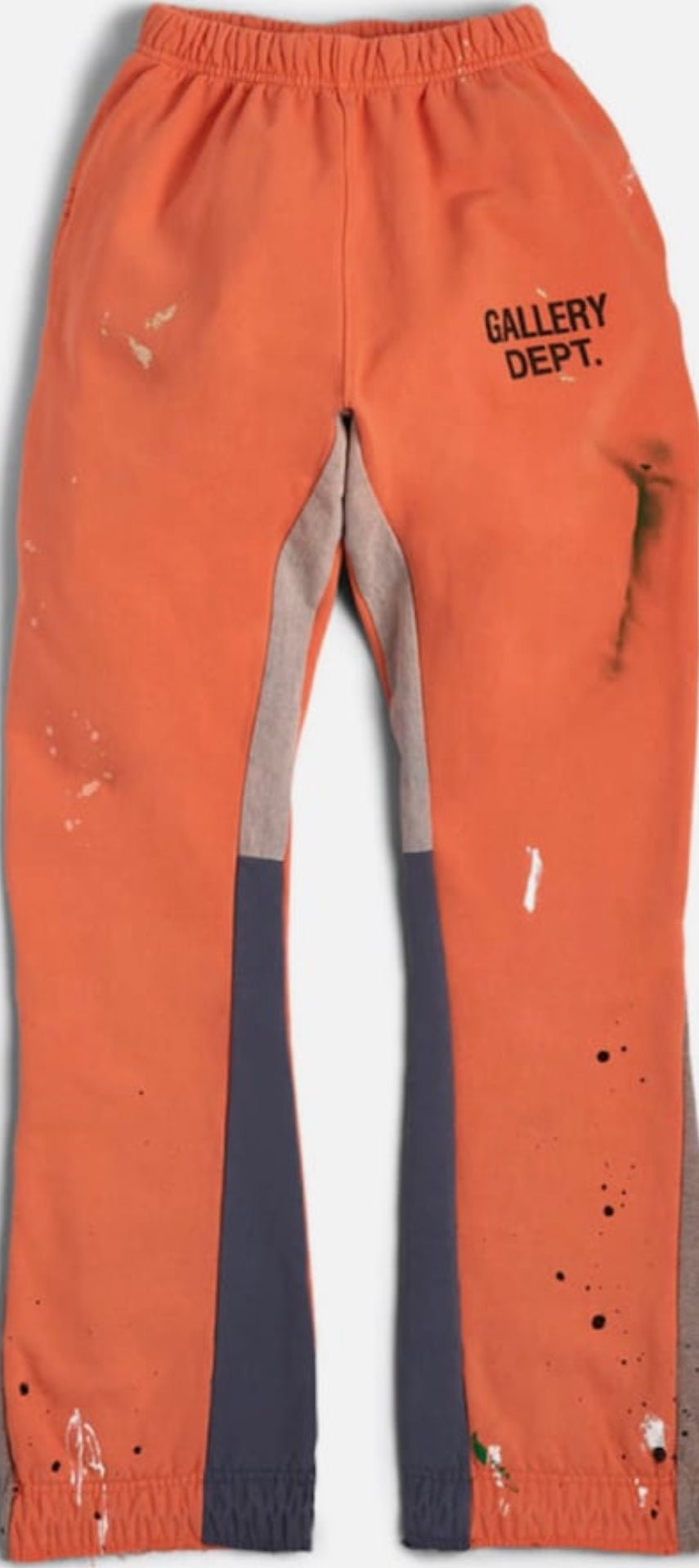 Gallery Dept. Painted Flare Sweat Pants Orange