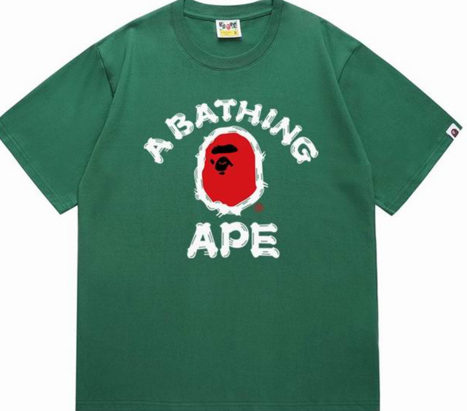 BAPE Brush College Tee
Green