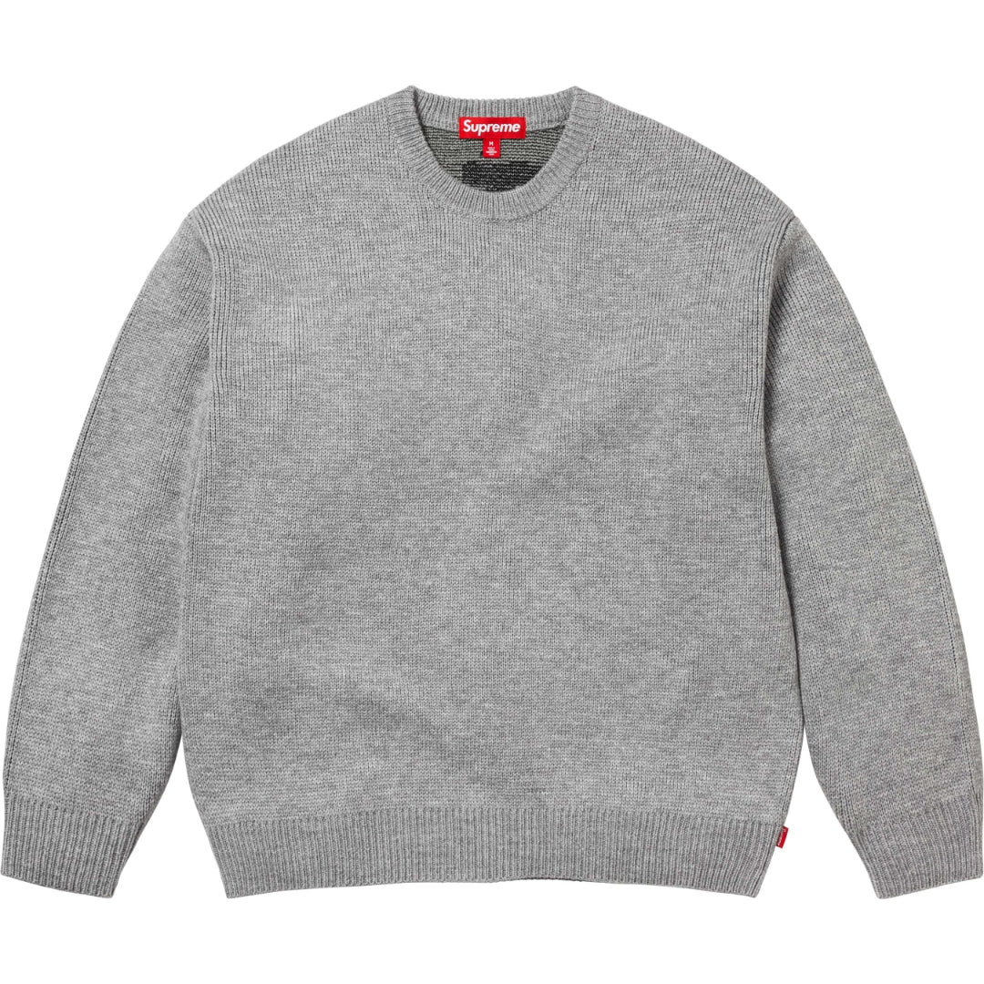 Grey Supreme Thrasher Sweater (FW24)