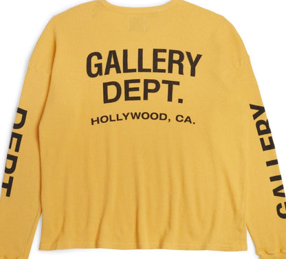 GALLERY DEPT.  THERMAL L/S Yellow