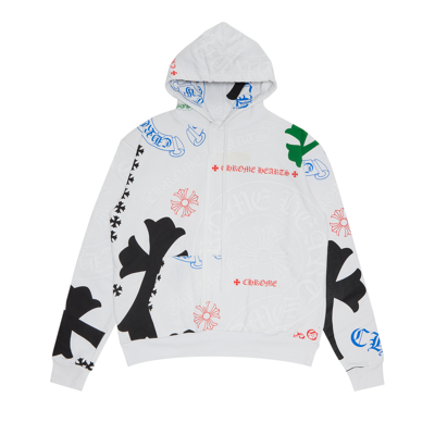 Chrome Hearts Stencil Hoodie
White