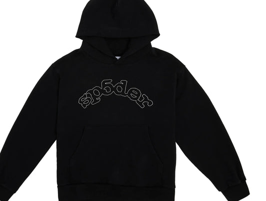 Sp5der OG Logo Hoodie Black