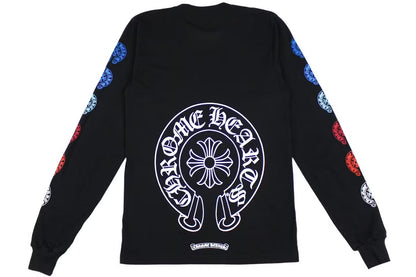 Chrome Hearts Multi Color Horse Shoe L/S T-shirt
Black