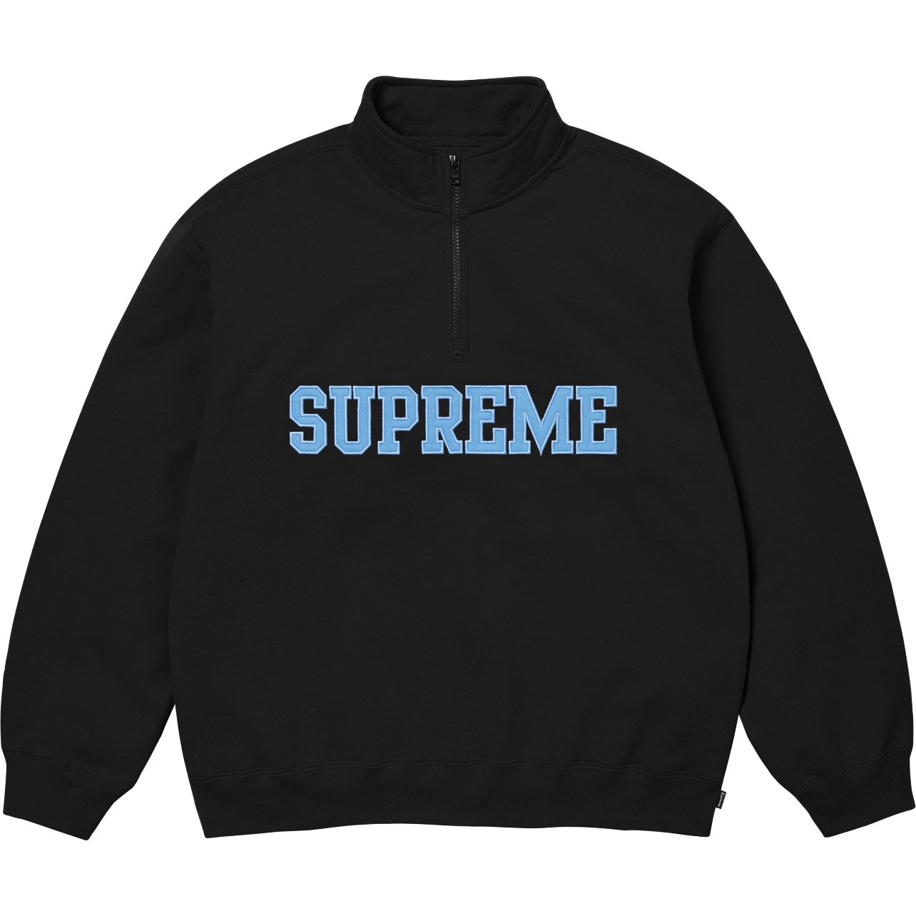 Collegiate Supreme Half Zip Pullover Black