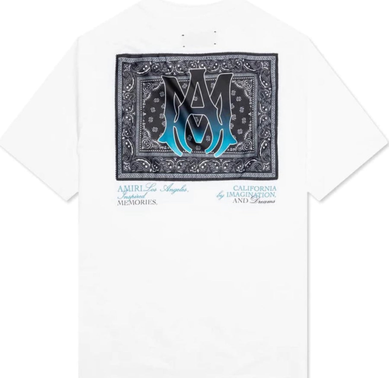 Amiri Men's Ma Bandana Tee White