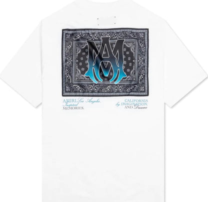 Amiri Men's Ma Bandana Tee White