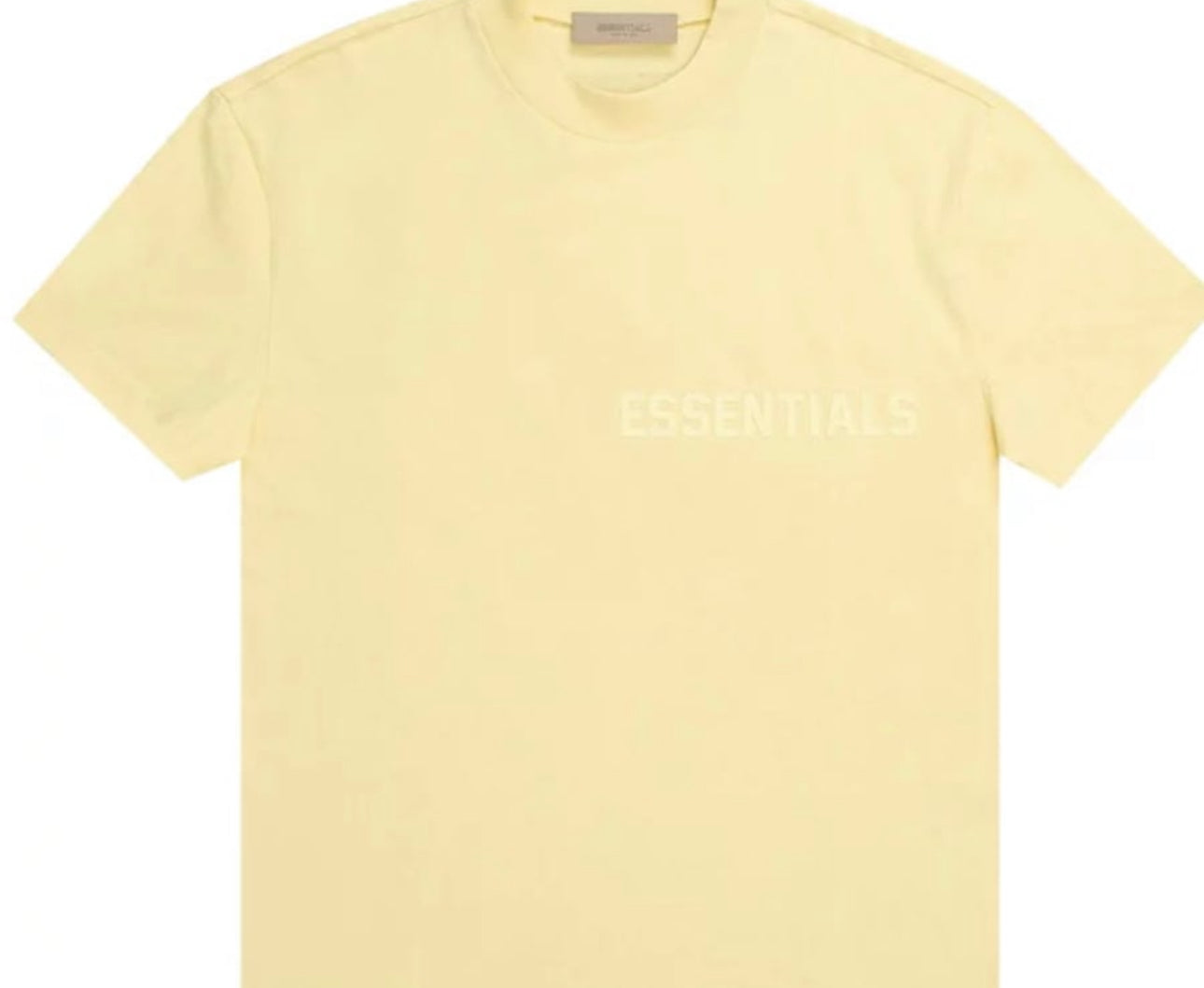 Fear of God Essentials Short-Sleeve Tee 'Canary'