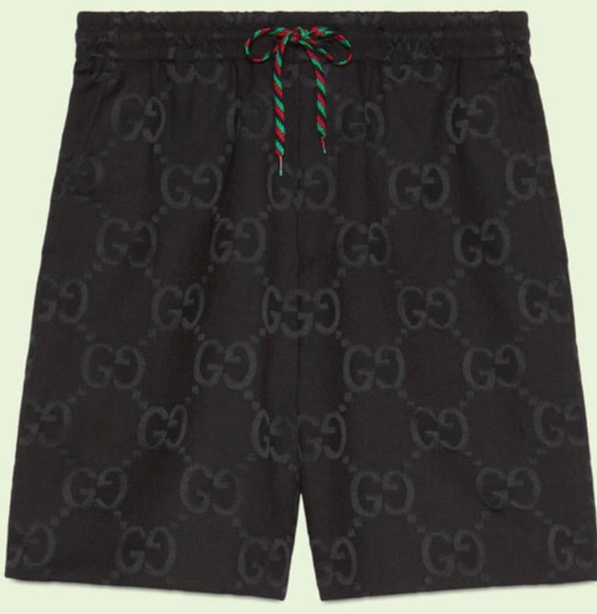 JUMBO GG CANVAS SHORTS black