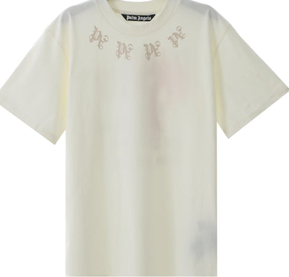 PALM ANGELS STATEMENT MONOGRAM T-SHIRT
OFF WHITE ORANGE