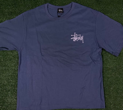 Stussy Basic Tee teal blue