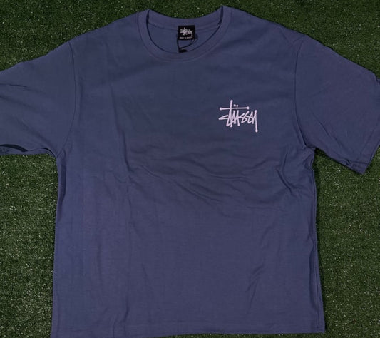 Stussy Basic Tee teal blue