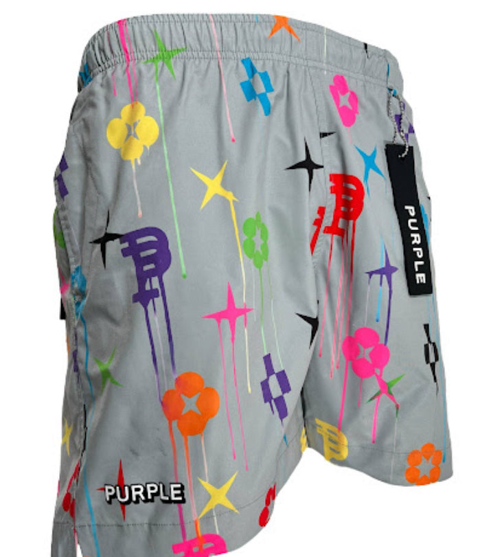 PURPLE BRAND All Around Short 'All Over Print'