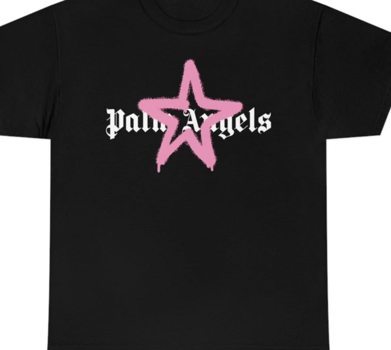 STAR SPRAYED T-SHIRT Pink