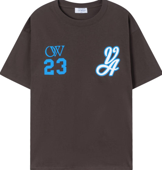 Off-White 23 Varsity Tee "Vintage Blue"