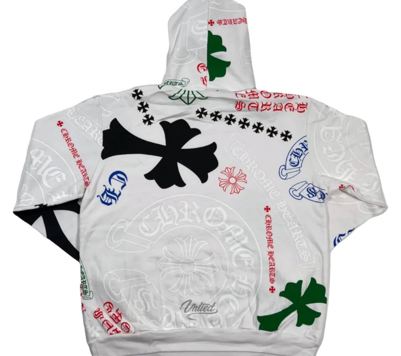 CHROME HEARTS STENCIL HOODIE "WHITE"