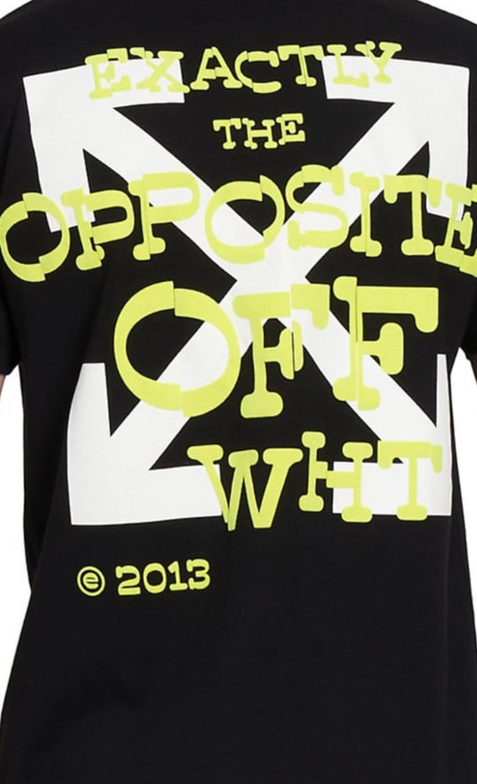 Off-White Opposite Arrow T-Shirt green