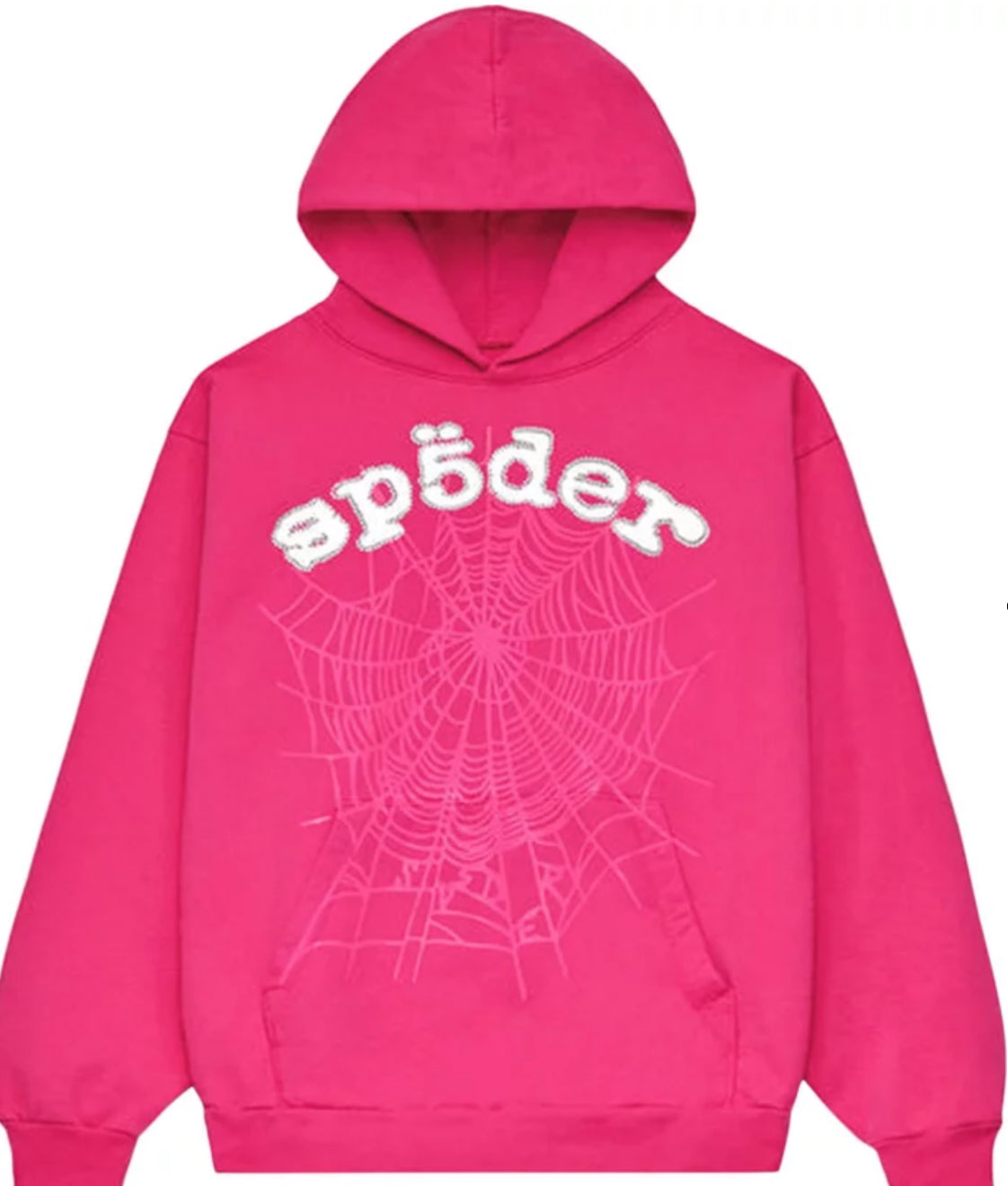 Sp5der Legacy Hoodie 'Pink/White'