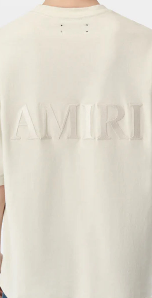 AMIRI OVERSIZED TEE CRÈME