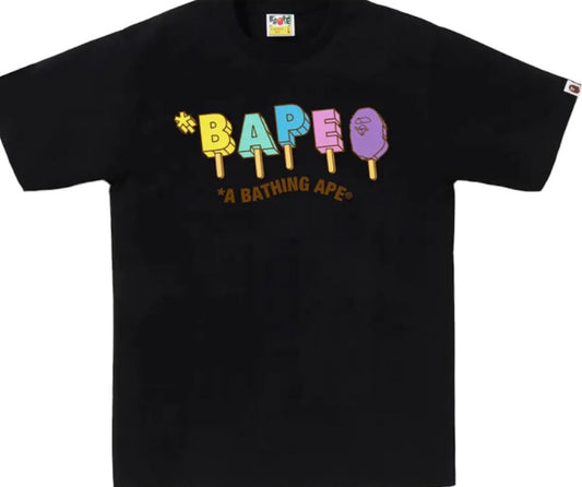 BAPE Popsicle Tee Black