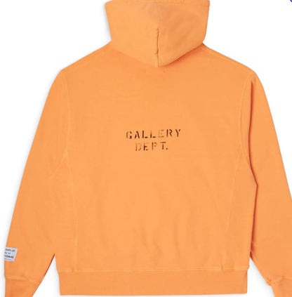 DEPT LOGO HOODIE orange