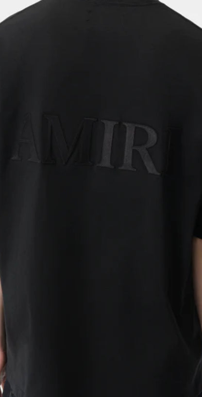 AMIRI OVERSIZED TEE BLACK