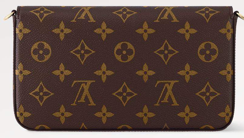 LOUIS VUITTON Félicie Pochette BROWN