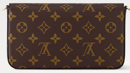 LOUIS VUITTON Félicie Pochette BROWN