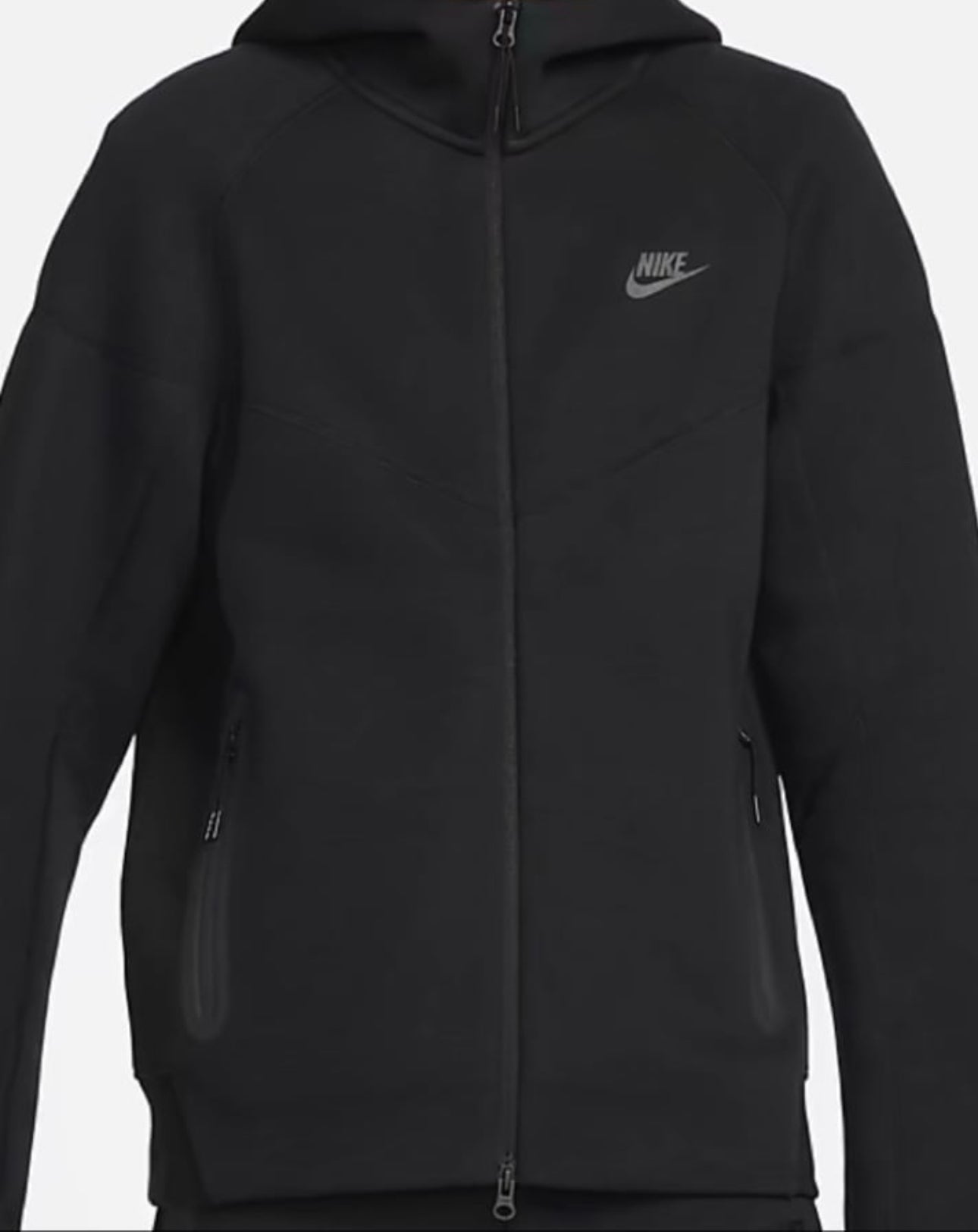 Nike Sportswear Tech Fleece Windrunner Men's Full-Zip Hoodie Black