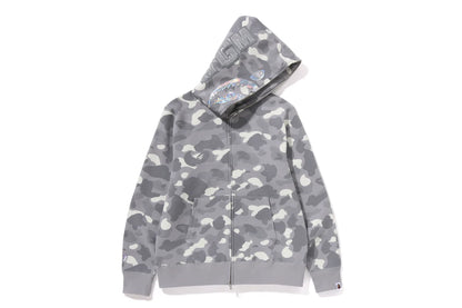 A BATHING APE MEN
SWEATSHIRT
CITY CAMO SHARK FULL ZIP HOODIE MENS GREY